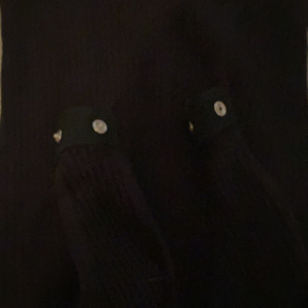 Black Ribbed Racerback Bodysuit - Picture 5 of 6